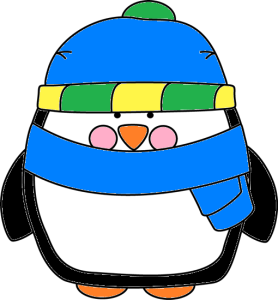 Pinguin op nummer in kleur