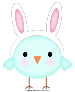 Bird glow colour bunny ears