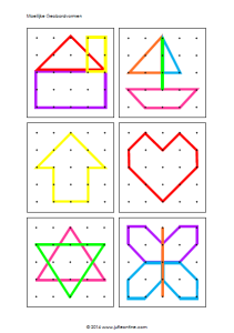 Ateliers autonomes: Géoplan/Geoboard - la yourte à youta