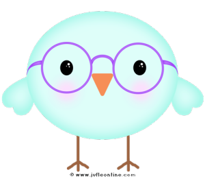 Bird glow colour glasses