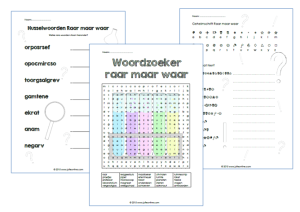 Raar maar waar werkbladen